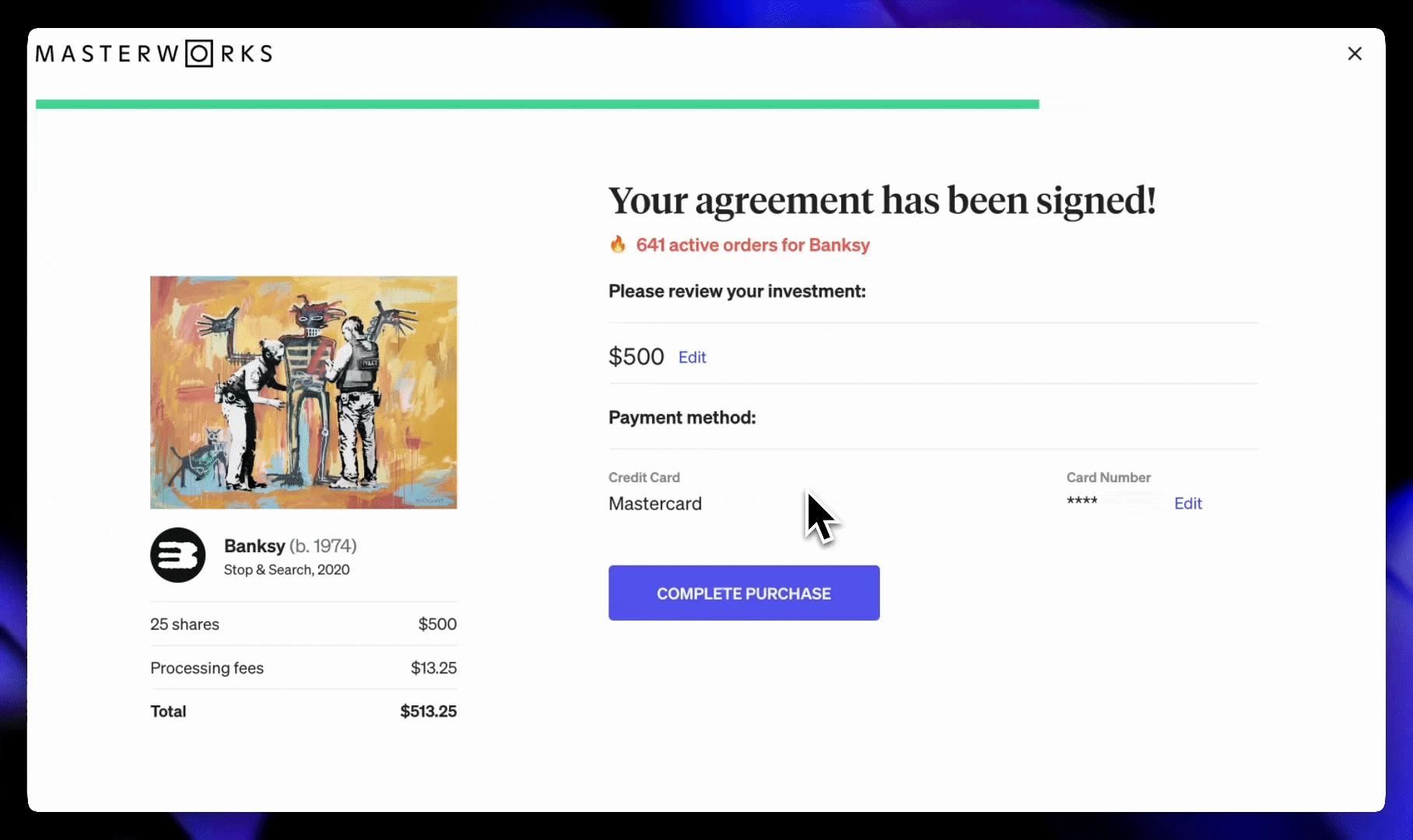 Change payment method from order flow